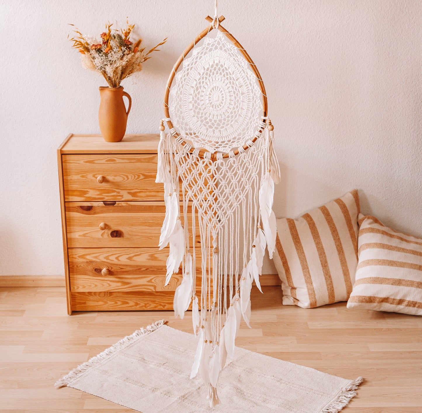 Boho Traumfänger handgefertigt aus Bali kaufen.