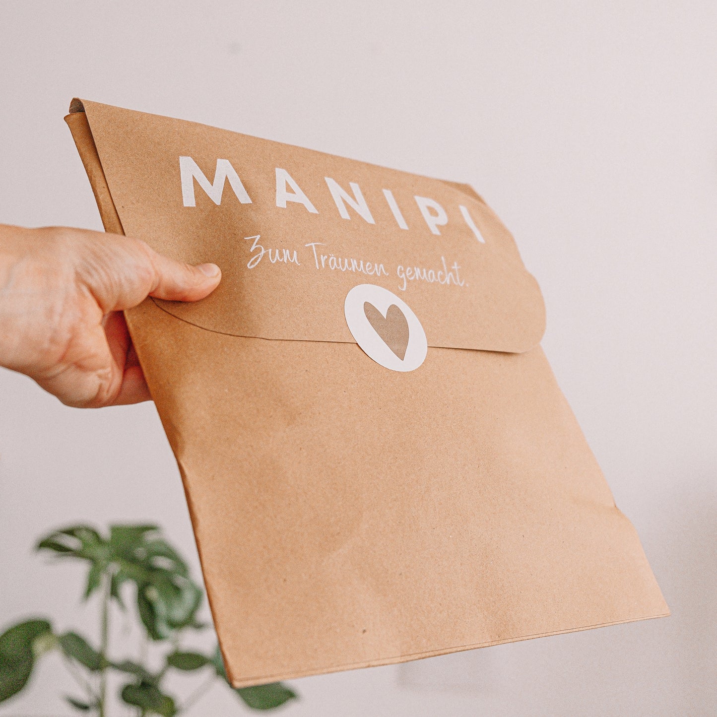 Plastikfreie Geschenkverpackung für Traumfänger